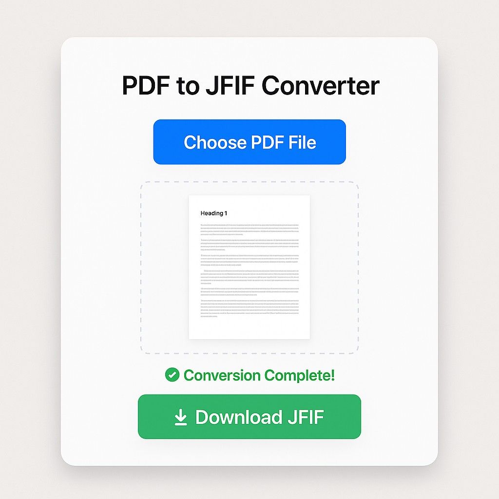 PDF to JFIF Converter